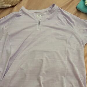 Slazenger Womens Light Purple Polo Golf Shirt